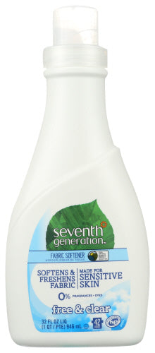 Seventh Generation Fabric Sftnr Free & Clear