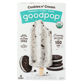 Goodpops Pop 4ct Cookies N Cream