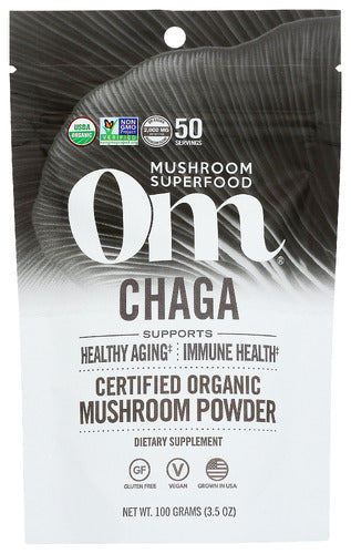 Om Mushrooms Chaga Powder