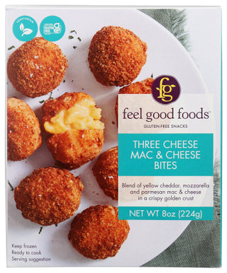 Feel Good Foods Bites Mac N Cheese Three