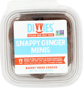 Divvies Cookies Mini Snappy Gingr