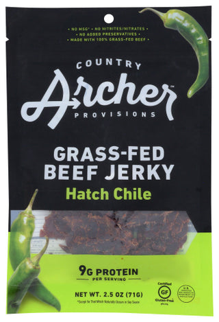 Country Archer Jerky Beef Hatch Chile