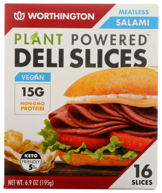 Worthington Deli Meatless Salami