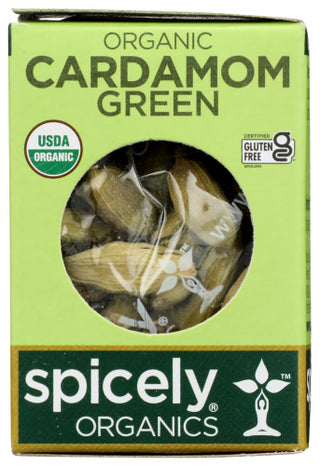Spicely Organics Spice Cardamom Grn Box
