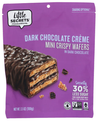Little Secrets Llc Wafer Drk Choc Sslt