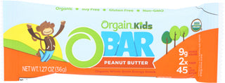 Orgain Bar Kids Energy Pnut Bttr