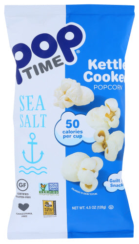 Poptime Kettle Popcorn Sea Salt