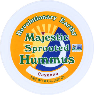 Majestic Garlic Inc Hummus Cayenne Raw Sprted