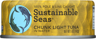 Sustainable Seas Tuna Lt Chunk In Water