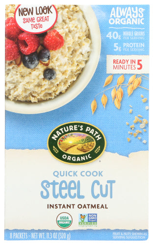 Natures Path Oat Quick Steel Cut Pouch