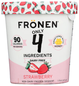 Fronen Ice Cream Strwbry Nodairy