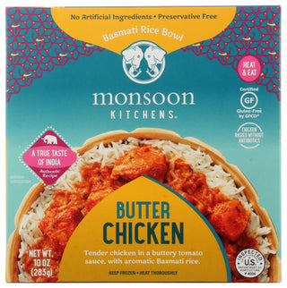Monsoon Kitchens Inc Bowl Bttr Chkn Rice