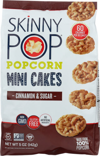 Skinny Pop Popcorn Mini Cak Cinn Sgr