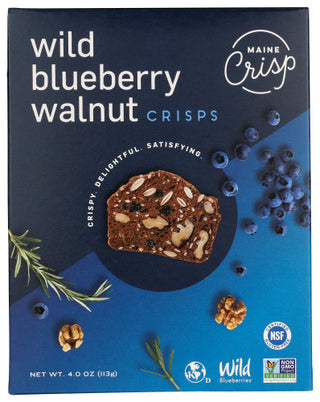 Maine Crisp Crisps Blueberry Walnut