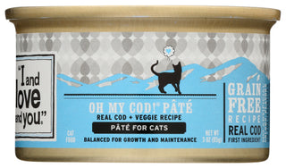 I&love&you Cat Food Can On My Cod Pate