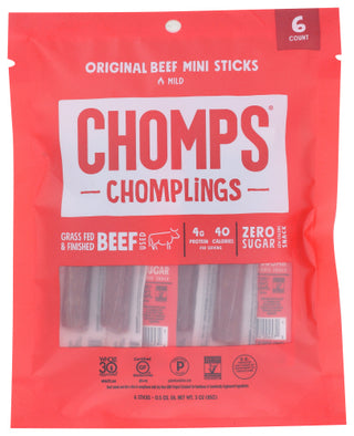 Chomps Original Beef 6ct Bag