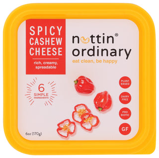 Nuttin Ordinary Spread Cashew Cheese Spcy