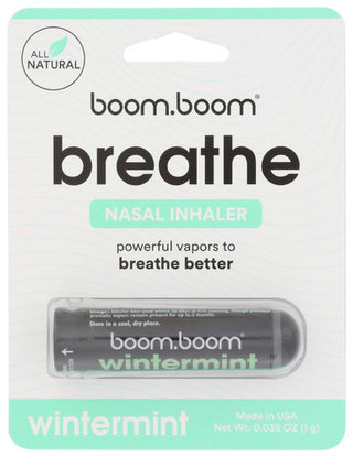 Boomboom Naturals Inhaler Nasal Wntrmnt 1pk