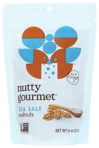 The Nutty Gourmet Nut Walnut Sea Salt