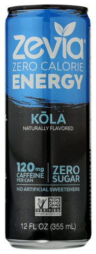 Zevia Energy Kola Zero Cal