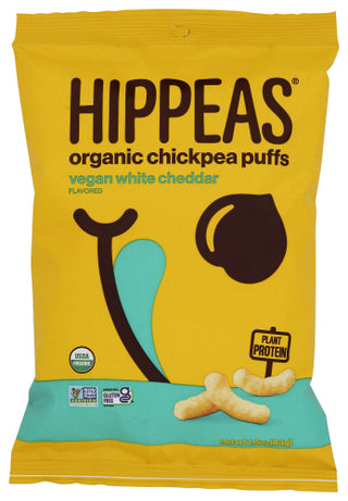 Hippeas Puff Vgn White Chedr