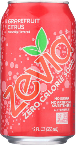 Zevia Soda Grapefrt Citrus 6pk