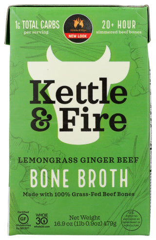 Kettle And Fire Bone Broth Lmngrs Gngr