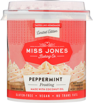 Miss Jones Baking Co Frosting Peppermint