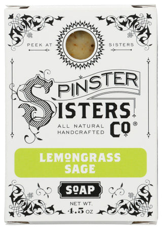 Spinster Sisters Co Soap Bar Lemngrass Sage
