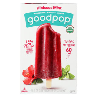 Goodpops Pop 4ct Hibiscus Mint