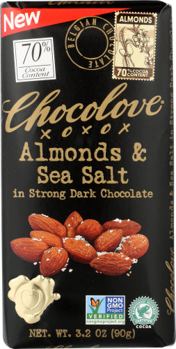 Chocolove Bar Choc Drk Almnt Ssalt