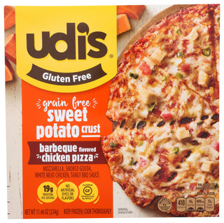 Udis Frozen Pizza Bbq Chicken