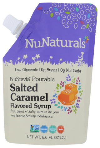 Nunaturals Inc Syrup Salted Caramel