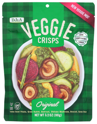 Dj&a Crisps Veggie Original