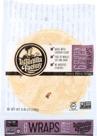 La Tortilla Factory Tortilla Wrap Cassava