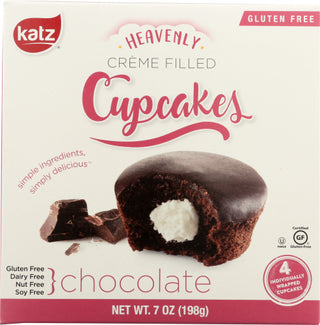 Katz Cupcake Chocolat Creme Gf