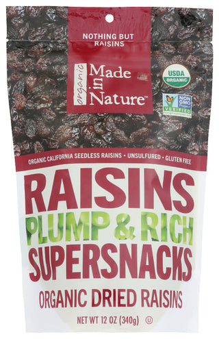 Made In Nature Raisins Dried