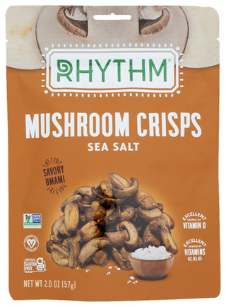 Rhythm Superfoods Mushroom Sea Salt Crisps
