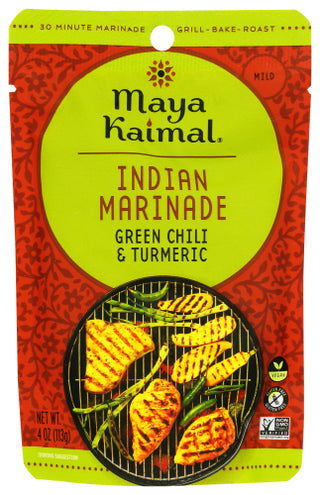 Maya Kaimal Marinade Grn Chili Turmrc