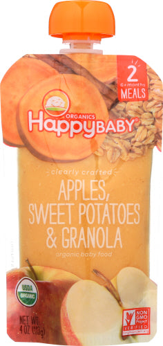 Happy Baby Granola & Apples Swt Pto
