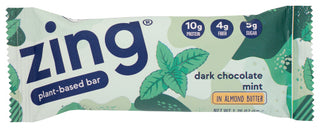 Zing Bars Bar Chococlate Dark Mint