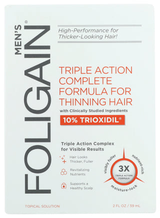 Foligain Treatmnt Men Hair 10pct T