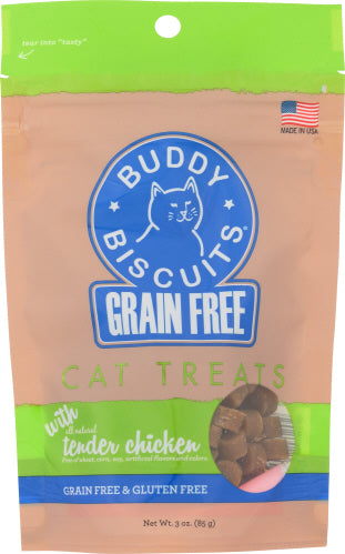Buddy Biscuits Treat Cat Tender Chicken