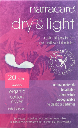 Natracare Pads Incontinence Dry Lt