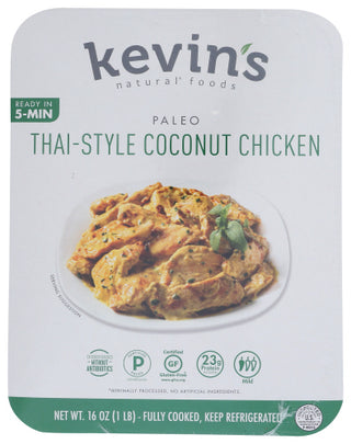 Kevins Natural Foods Chicken Thai Styl Coconut