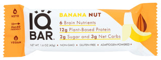 Iq Bar Bar Banana Nut