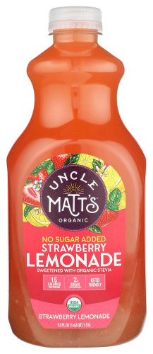 Uncle Matts Organic Lemonade Strawberry Nsa