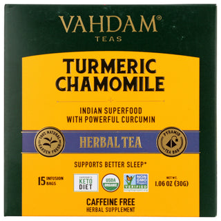 Vahdam Teas Tea Herbal Chamomile Bag