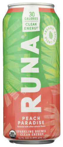 Runa Bev Enrgy Guay Peach Pds