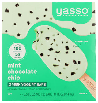 Yasso Bar Ygrt Grk Mint Choc Ch